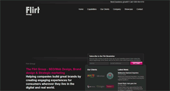 Desktop Screenshot of flirtgroup.com.au