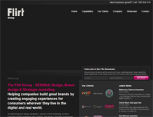 Tablet Screenshot of flirtgroup.com.au