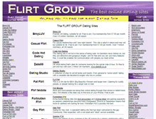 Tablet Screenshot of flirtgroup.co.uk